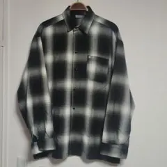 Caltop キャルトップ ネルシャツ オンブレ チェックシャツ
