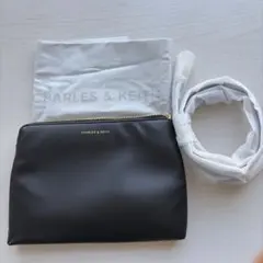 ［新品未使用］CHARLES&KEITH ポーチ、ショルダー　ショッピングバック