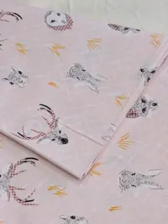 A816 アニマル柄 100cm×200cm　コットン100%