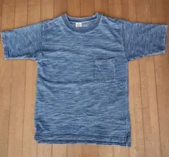 J.S. HOMESTEAD インディゴ染め ポケットTシャツのサムネイル