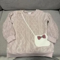 Cest géant トレーナー 130サイズ 薄いピンク