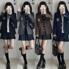 卒業式 スーツ 女の子 160 卒服 小学生 入学式 卒業式 制服6点セット