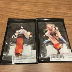 鬼滅の刃 お正月 午年 アクスタ 甘露寺蜜璃、伊黒小芭内