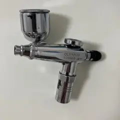 オリンポス エアブラシ エアーブラシ 0.3㎜ Wアクション 新品購入後使用少 オリンポス エアブラシ エアーブラシ 0.3㎜ Wアクション 新品