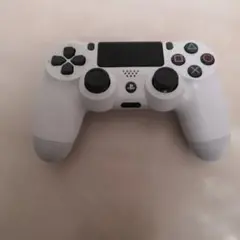 美品　PS4 ワイヤレスコントローラーグレイシャー・ホワイト CUH-ZCT2J