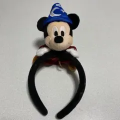 ディズニー　ミッキーマウス　カチューシャ　ファンタジア　魔法使い