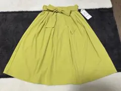 ロペピクニック　タックスカート（リボン付）　新品（タグ付）