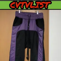 CVTVLIST カタリスト ペイントカスタム コーデュロイ ワークパンツ 中古・古着通販】CVTVLIST (カタリスト) ダブルニー