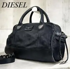 DIESEL Archive hand bag Y2K 2way black
