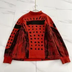 86's ISSEY MIYAKE sweatshirt Drawing Redのサムネイル