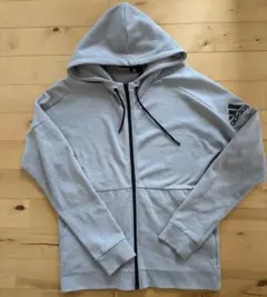 adidas ジップパーカー　メンズ　L