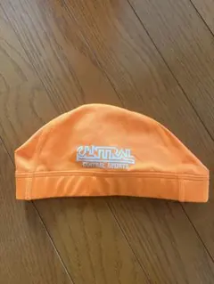 CENTRAL SPORTS 水泳帽 オレンジ