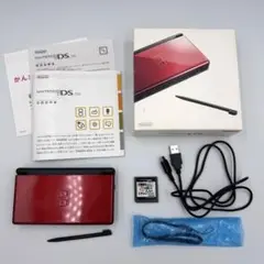 Nintendo DS Lite crimson／black 脳トレ 充電コード