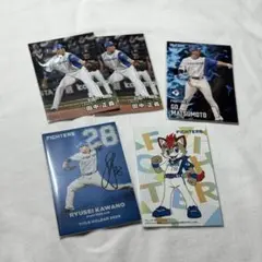 プロ野球チップス2025 日本ハムファイターズ 5枚セット