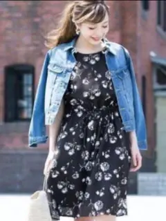 アーバンリサーチ ROSSO オリジナル花柄ワンピース　ユナイテッドアローズ