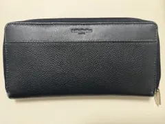 長財布 紺色 ネイビー