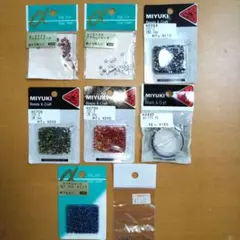 miyukiビーズ ブロンズ