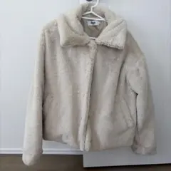 AZUL BY MOUSSY フェイクファーコート ベージュ Mのサムネイル