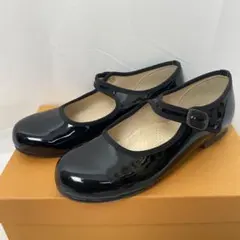 merlot メルロー 厚底 エナメルメリージェーン ストラップ付き 23cm 