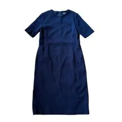 MACKINTOSH LONDON ワンピース 半袖 鹿子 ネイビー 38のサムネイル