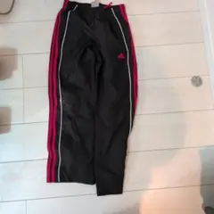 adidas ジャージ ズボン黒/赤