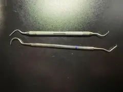 保存修復学　歯内療法学　有鉤探針　曲探針