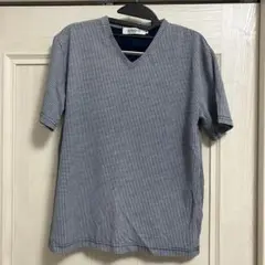 UNION STATION Vネック Tシャツ 千鳥格子柄 Mのサムネイル