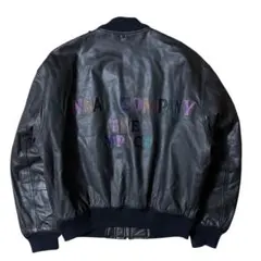 山本寛斎シクロ◼️カンサイ・ビンテージ◼️ラム・レザー・フライトジャケット◼️G-1 山本寛斎シクロ◼️カンサイ・ビンテージ◼️ラム・レザー