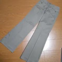 お値下 美品 レトロ バギーパンツ ワイドパンツ カジュアルパンツ ベルメゾンのサムネイル