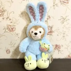 香港ディズニー❣️イースター 2019 ジェラトーニ タグ付き ジェラトーニ ぬいぐるみバッジ ストラップ セット イースター