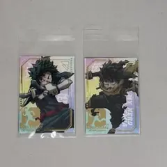 ヒロアカ 緑谷 出久 スペシャル ビジュアル 10周年 箔押し クリア