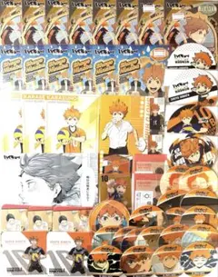 ハイキュー‼︎　烏野高校　日向翔陽　ポストカード　コースター　ステッカー　52点