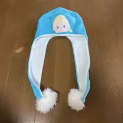 アナと雪の女王　エルサ フリースニット帽