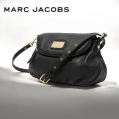 マークジェイコブス ブラック ショルダーバッグ クラシック ナターシャ レザー