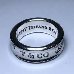 TIFFANY&Co.】ナローリング 1837 約7号 925 箱 保存袋 - メルカリ
