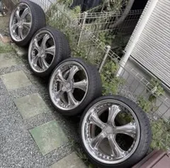 ワーク LS207 メッキ19インチ深リム ヴィエナ クレンツェ - メルカリ