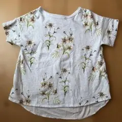 美品　SUPER HAKKA 花柄 半袖　カットソーのサムネイル