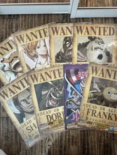 이치방쿠지 원피스 GIANT BASH 手配書ポスター まとめ