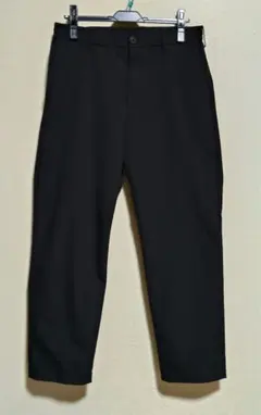 ユニクロ 感動イージーパンツ/コットンライク ブラック メンズ Mサイズ