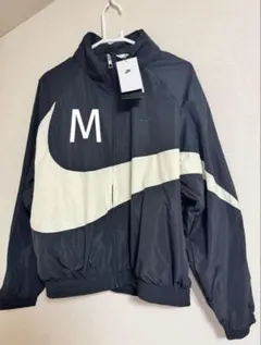 L 【即完売】ナイキ ナイロンジャケット セットアップ ビッグスウォッシュ NIKE ナイキ レディース ウェア ナイロン ジャケット ビッグス