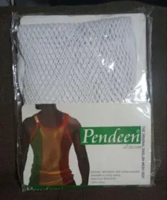 新品未開封　PENDEEN アミシャツ　網シャツ　編みシャツ　Мサイズ　白