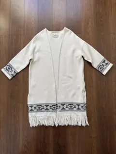 Ungrid アングリッド　ジャガードガウン　フリンジ