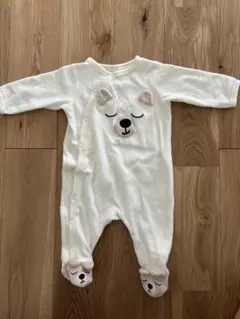 フリース ロンパース