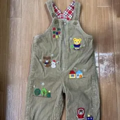 ミキハウス　オーバーオール　90cm