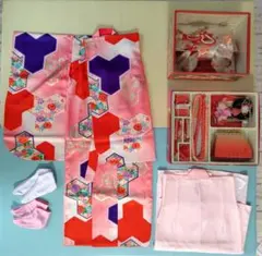 七五三 着物セット 子供用 女の子 3歳 〜 7歳 帯 小物