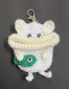 パクパクモンスター　キーケース ＊ねこ＊