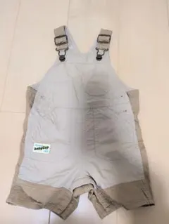 babygap ベージュオーバーオール 80cm