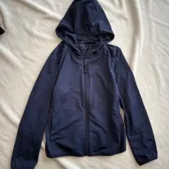 ユニクロUNIQLO エアリズムUVカット速乾　ネイビー　キッズ130