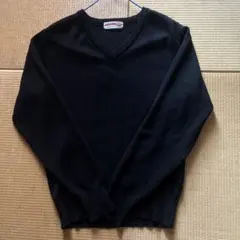 SELENE Club ブラック Vネックセーター Mサイズ　スクールセーター