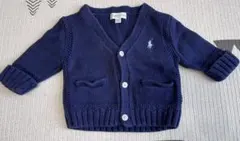 ポロ・ラルフ・ローレン カーディガン 3M ネイビー